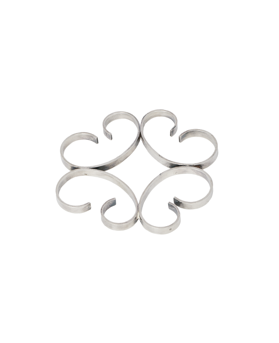 Spirale Trivet - Silver-Plated