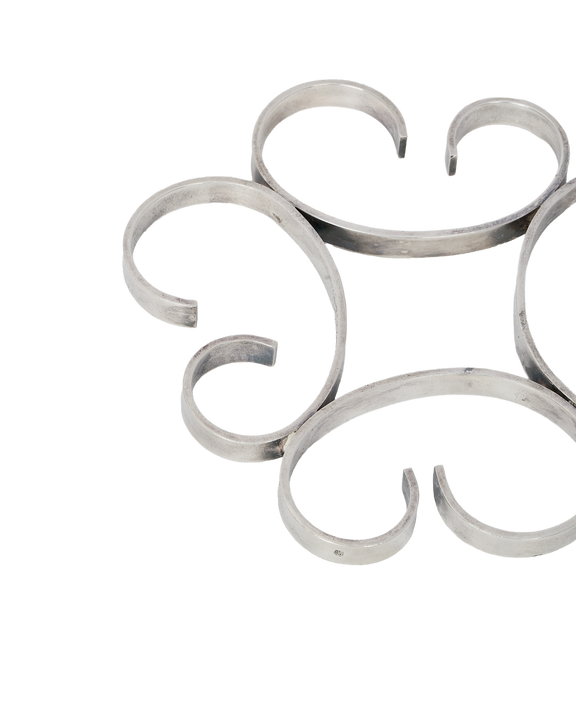 Spirale Trivet - Silver-Plated