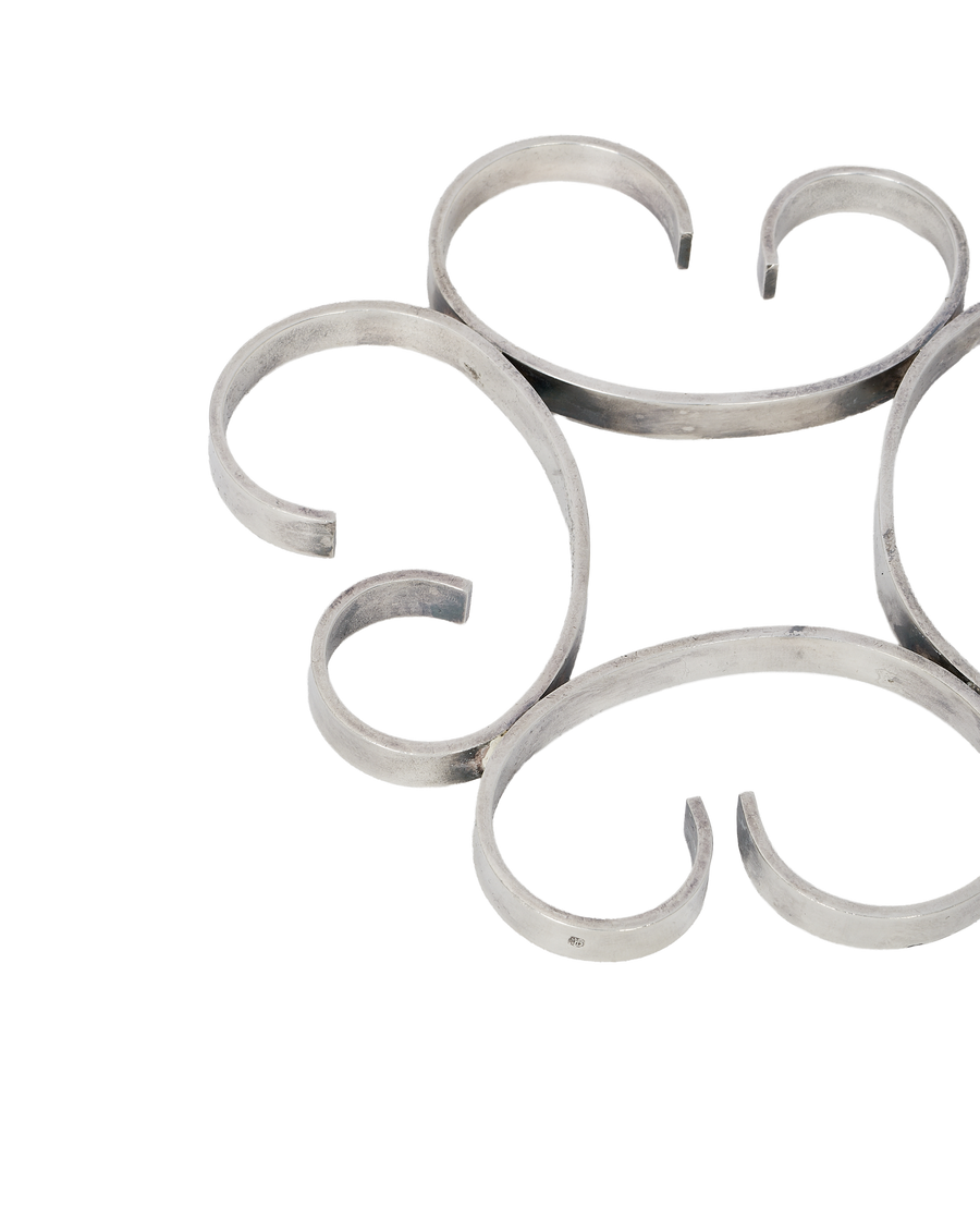 Spirale Trivet - Silver-Plated