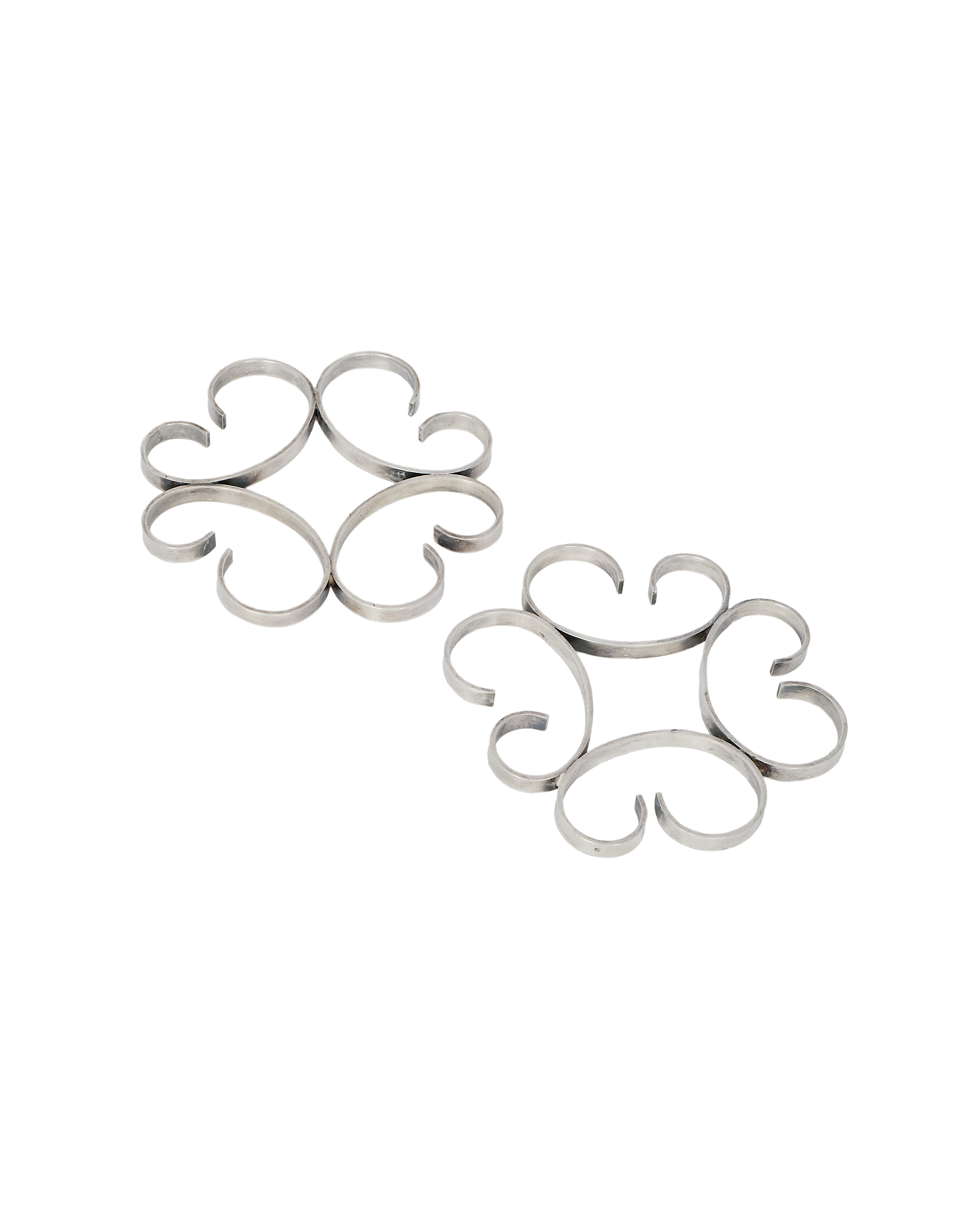 Spirale Trivet - Silver-Plated