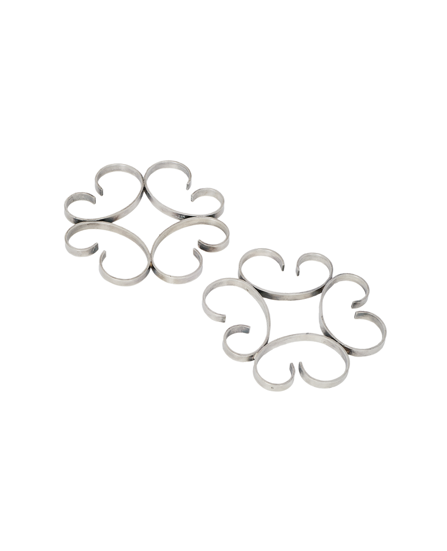 Spirale Trivet - Silver-Plated