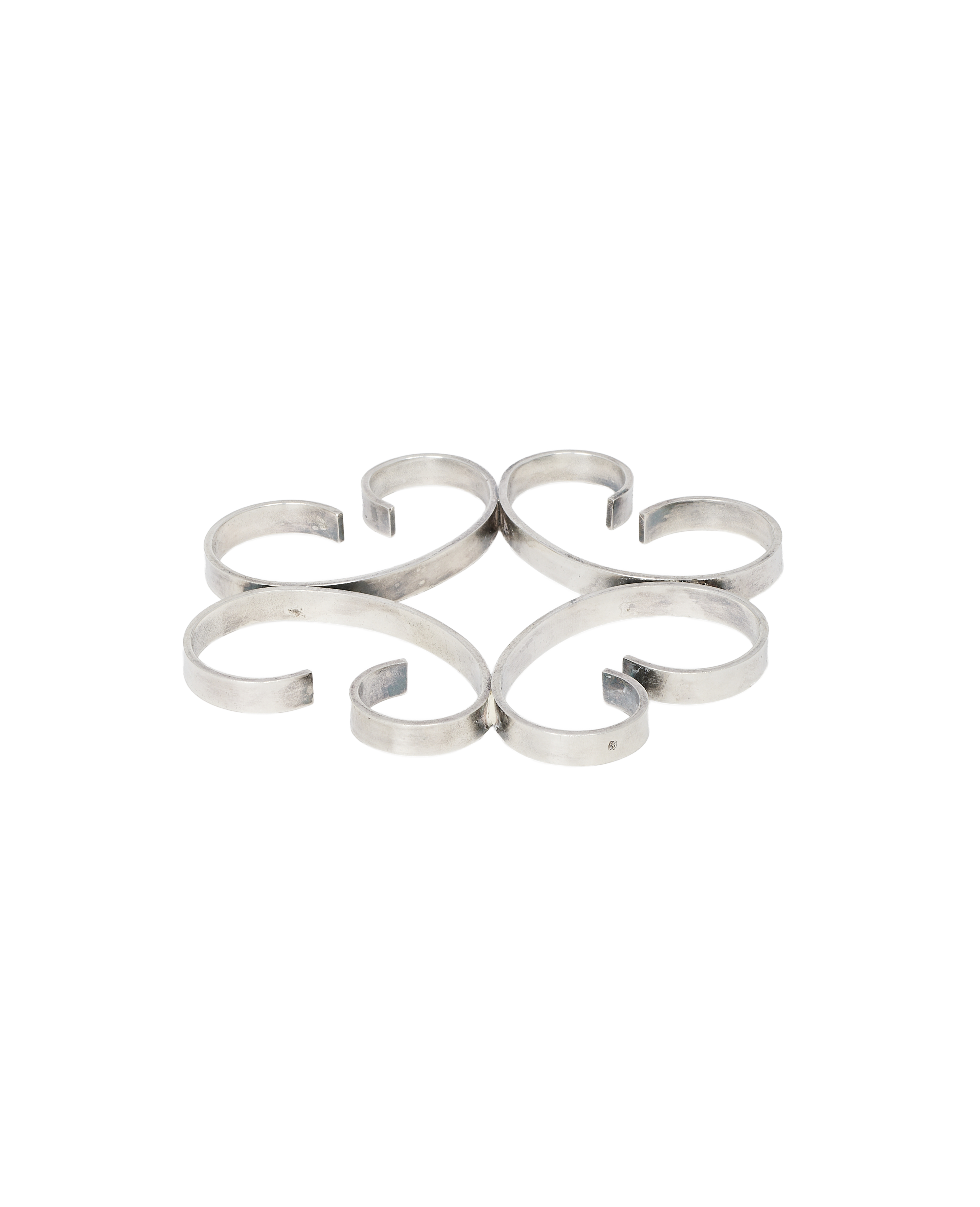 Spirale Trivet - Silver-Plated