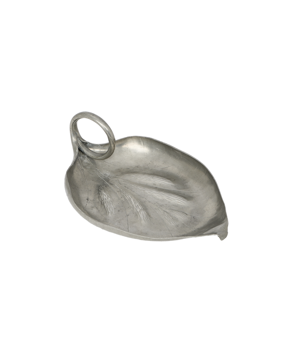 Leaf Pewter Vide Poche