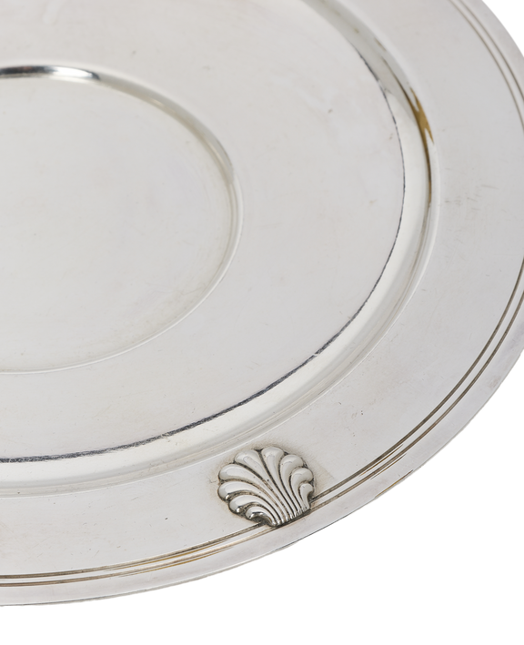 Silver-Plated Plates - Set of 4