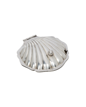 Shell Butter Dish - Silver-Plated