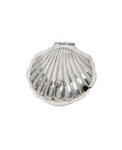Shell Butter Dish - Silver-Plated
