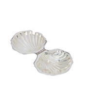 Shell Butter Dish - Silver-Plated