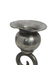 Pewter Spiral Candle Holder