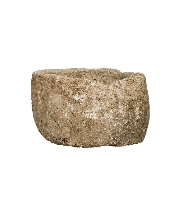 Limestone Trough - Round