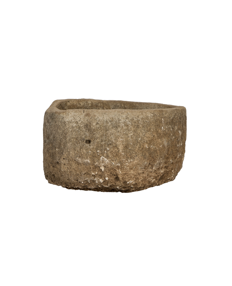Limestone Trough - Round