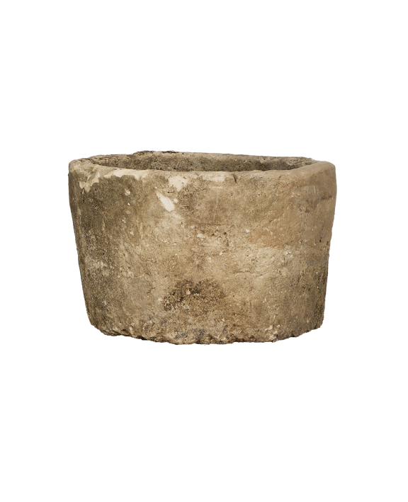 Limestone Trough - Round