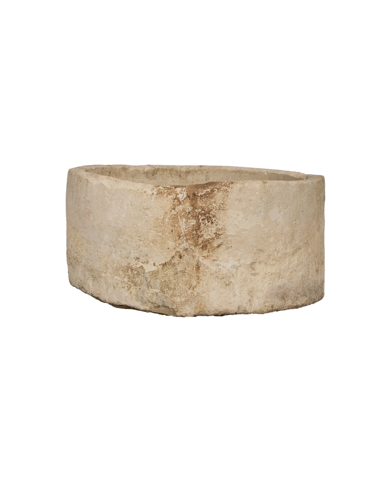 Limestone Trough - Round