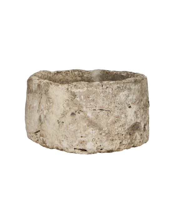 Limestone Trough - Round