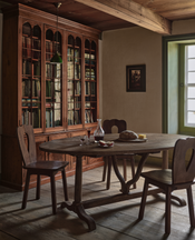 Wishbone Oval Dining Table