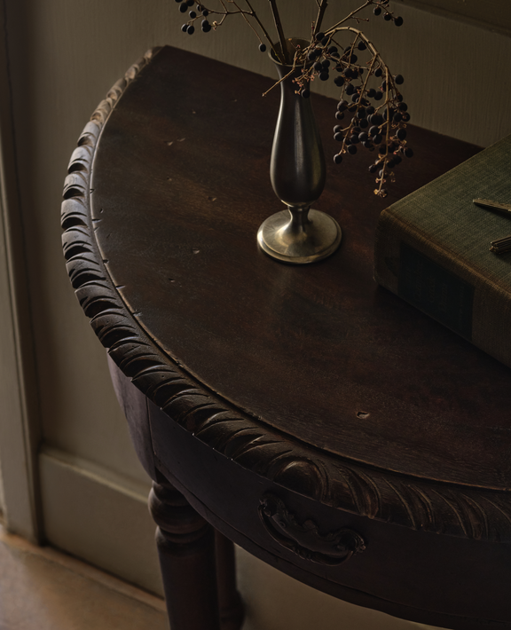 Downton Demilune Table