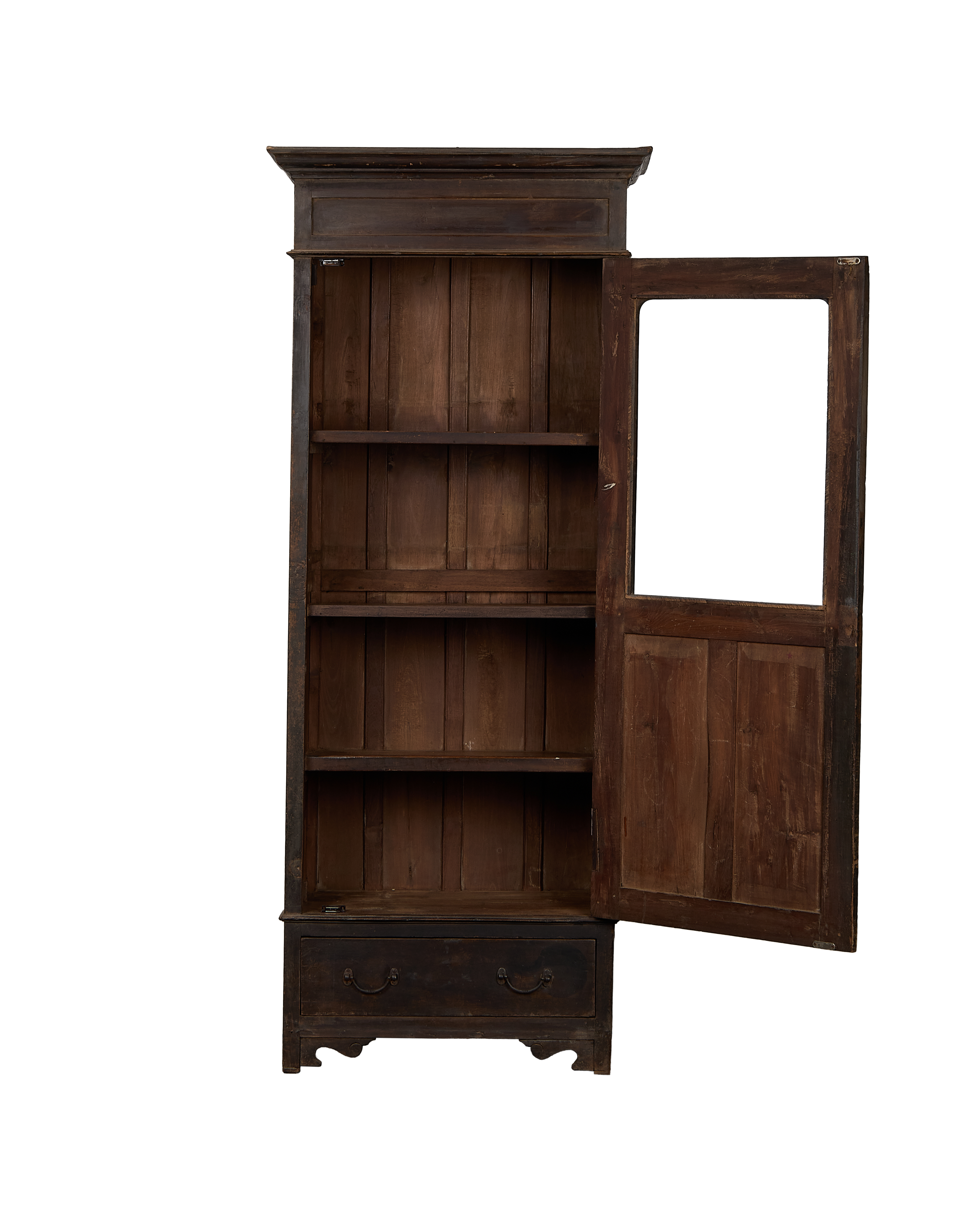 Wood Cabinet - Stained
