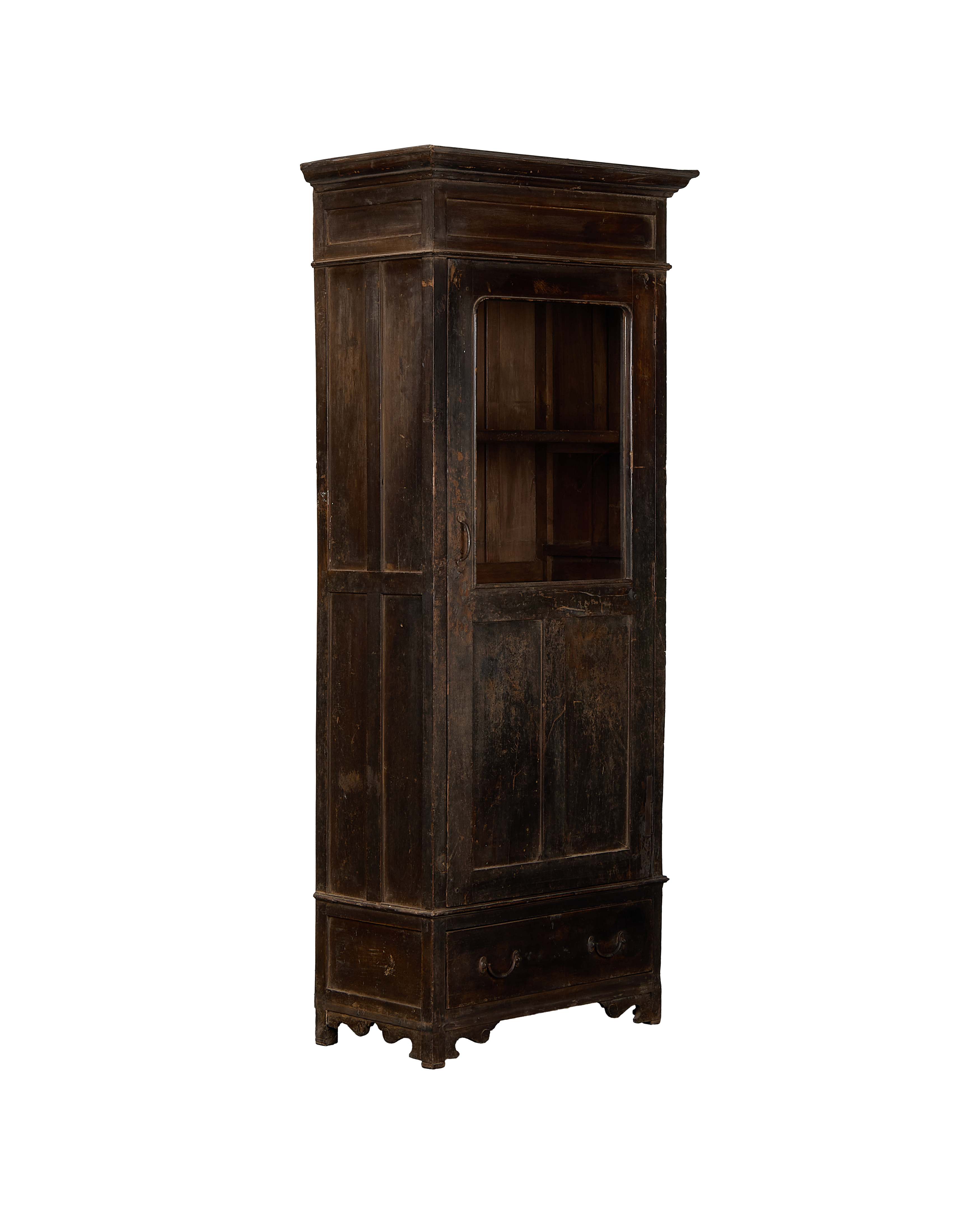 Wood Cabinet - Stained
