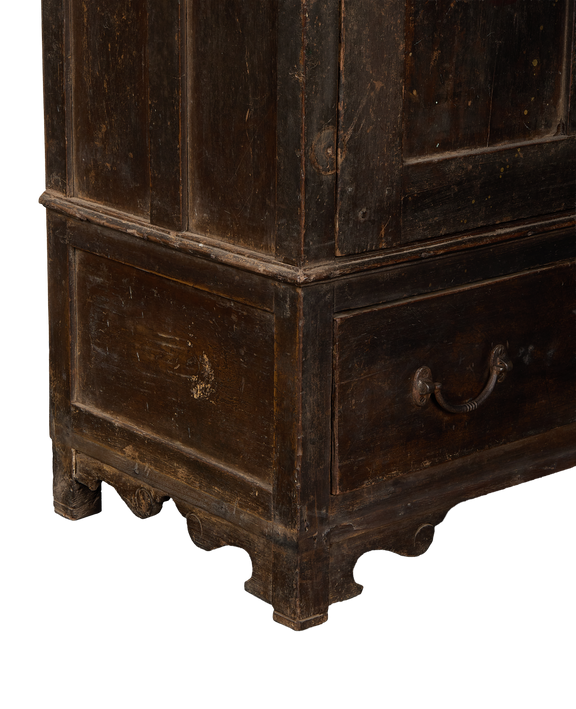 Wood Cabinet - Stained