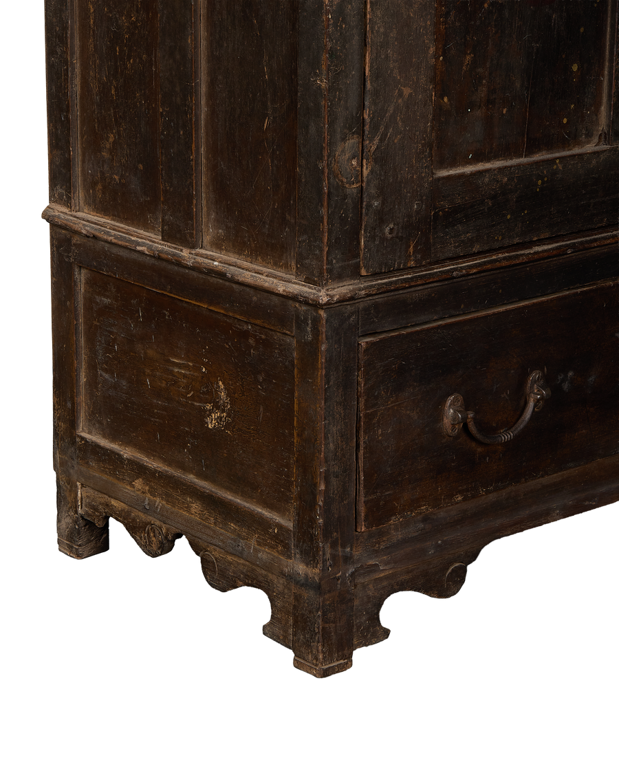 Wood Cabinet - Stained