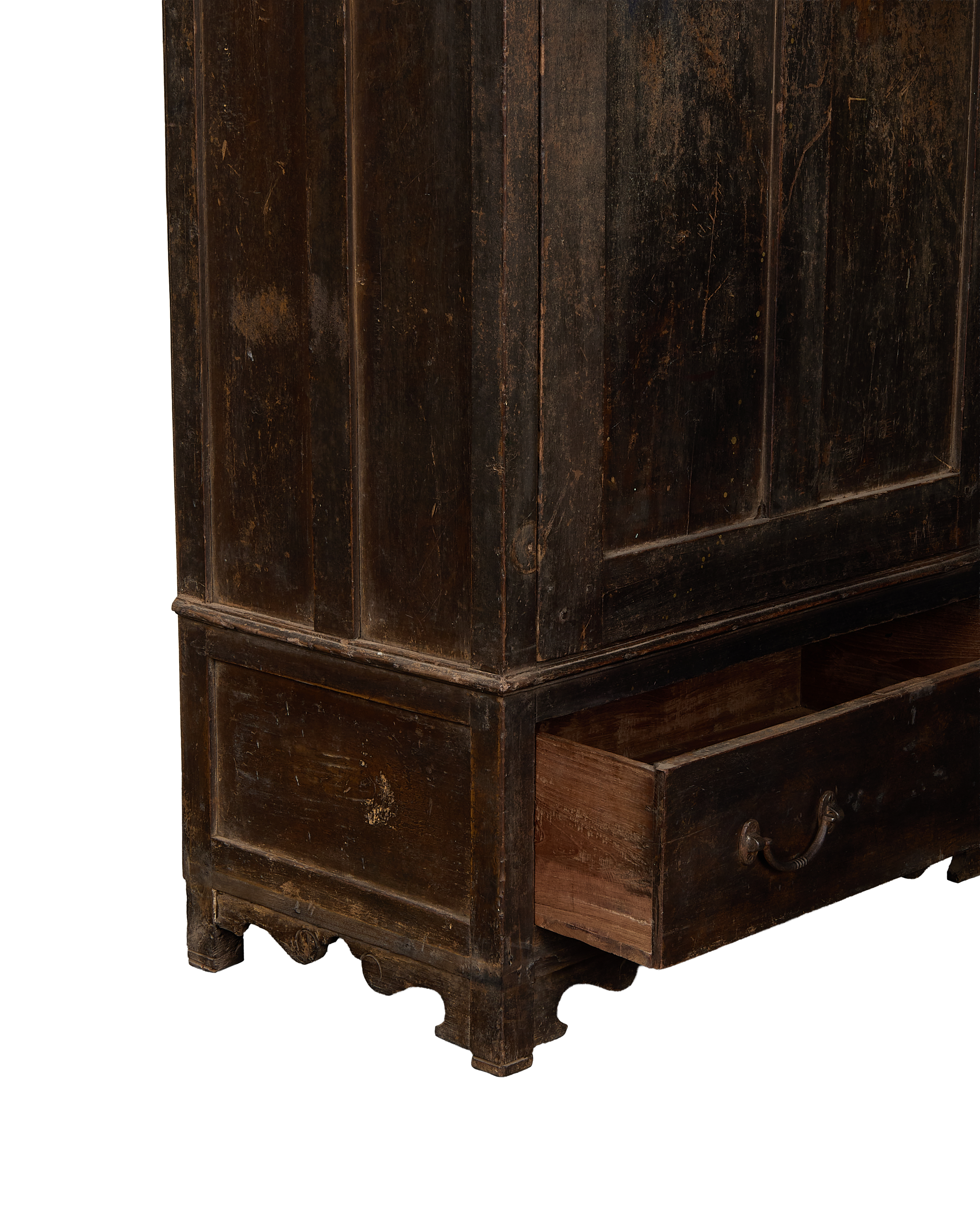 Wood Cabinet - Stained