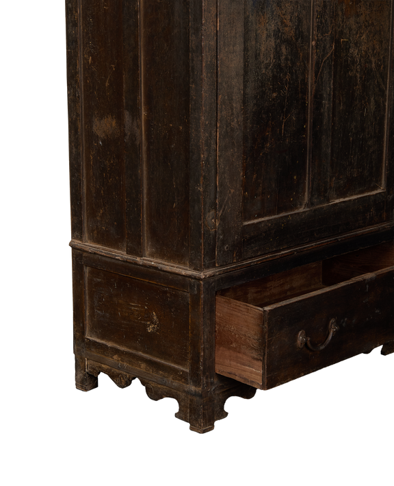 Wood Cabinet - Stained