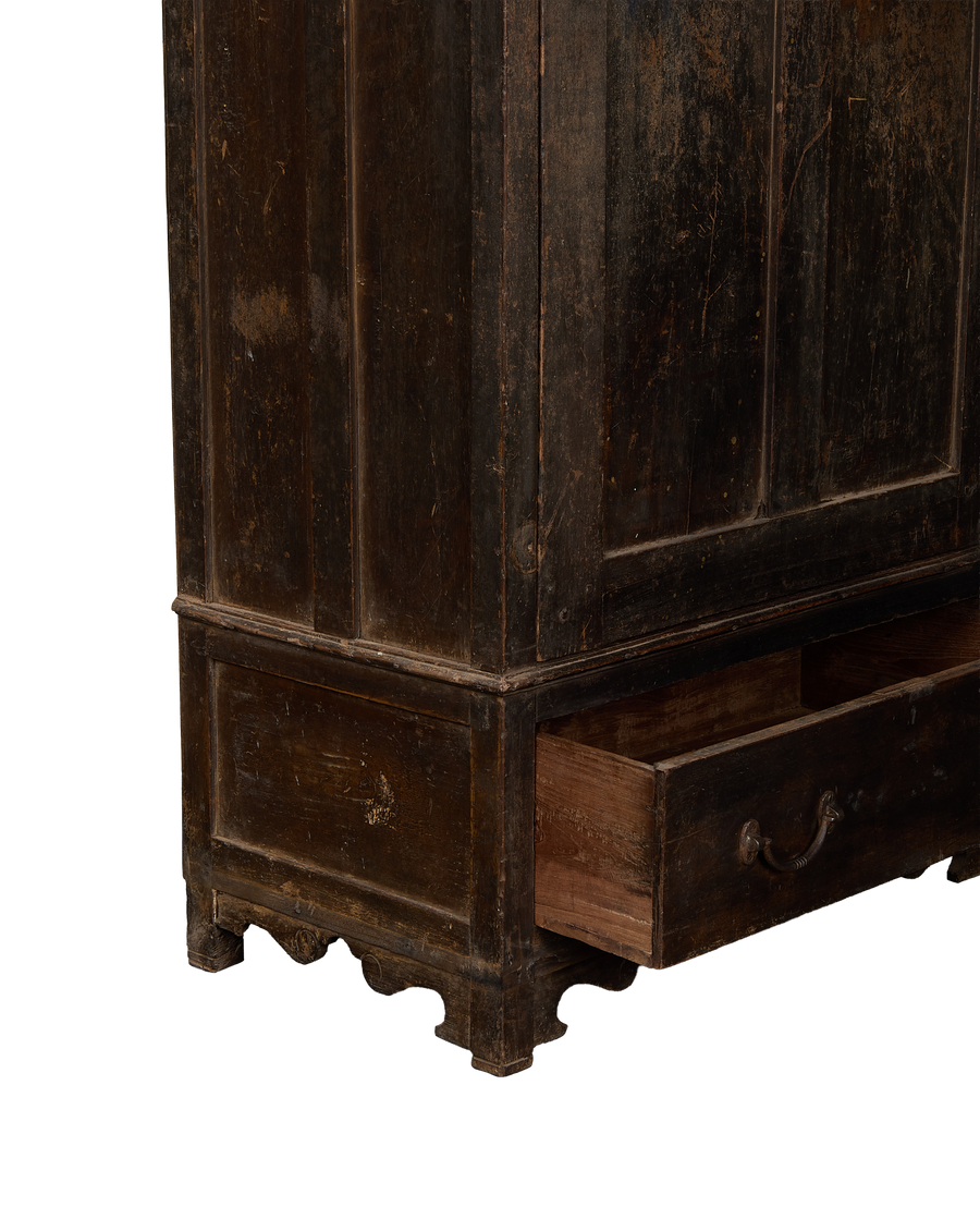 Wood Cabinet - Stained