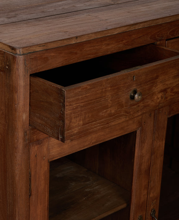 Wood Cabinet - Natural