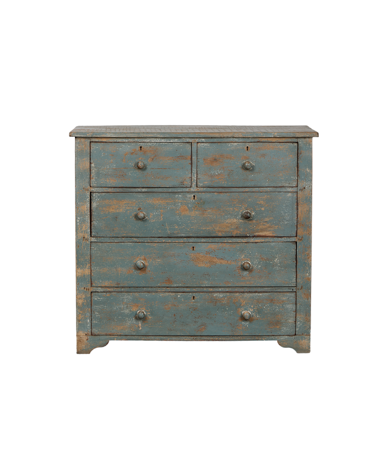 Wood Dresser - Painted