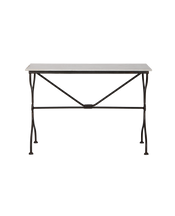 Trellis Marble Bistro Table - Rectangle