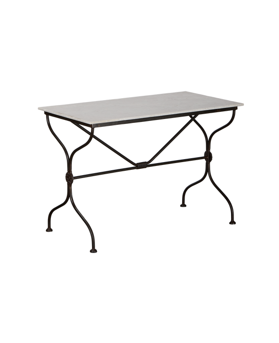 Trellis Marble Bistro Table - Rectangle