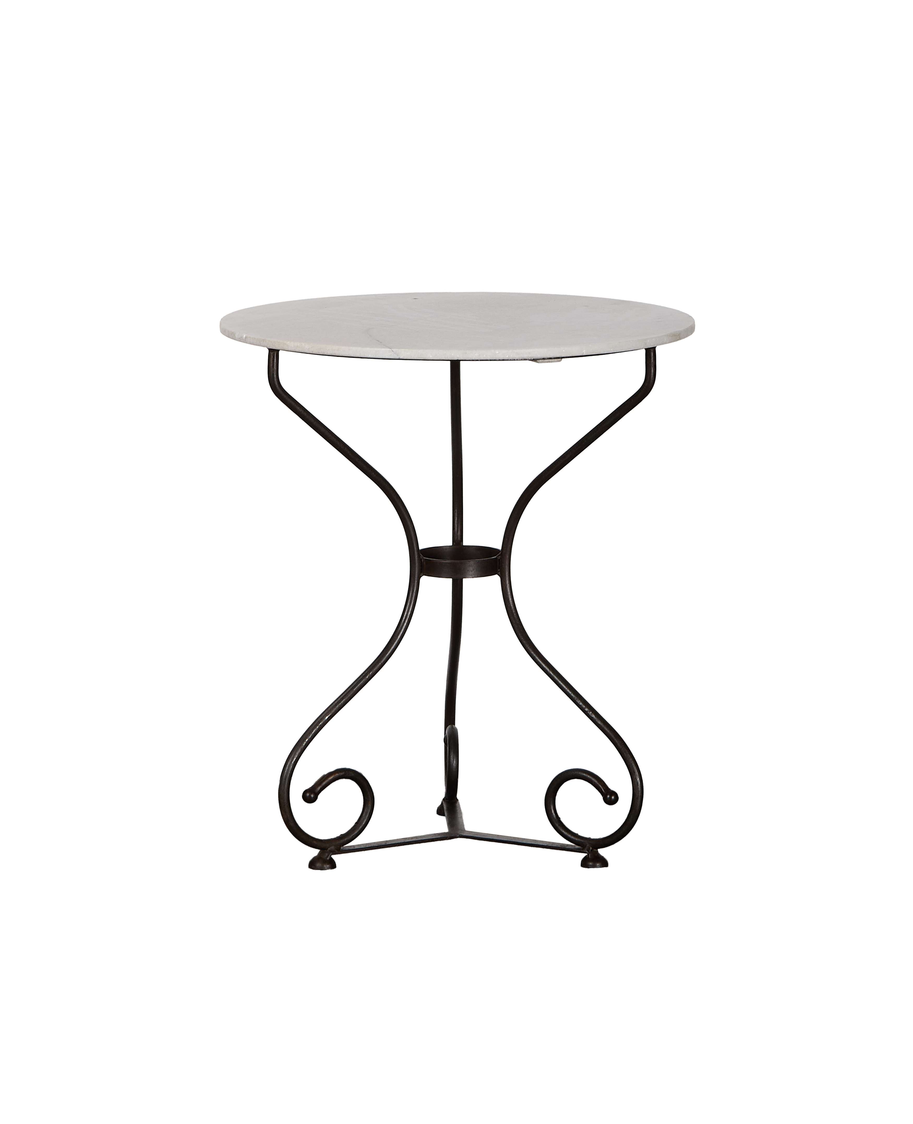 Trellis Marble Bistro Table - Round