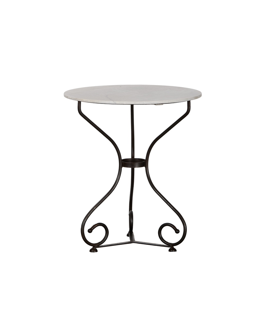 Trellis Marble Bistro Table - Round