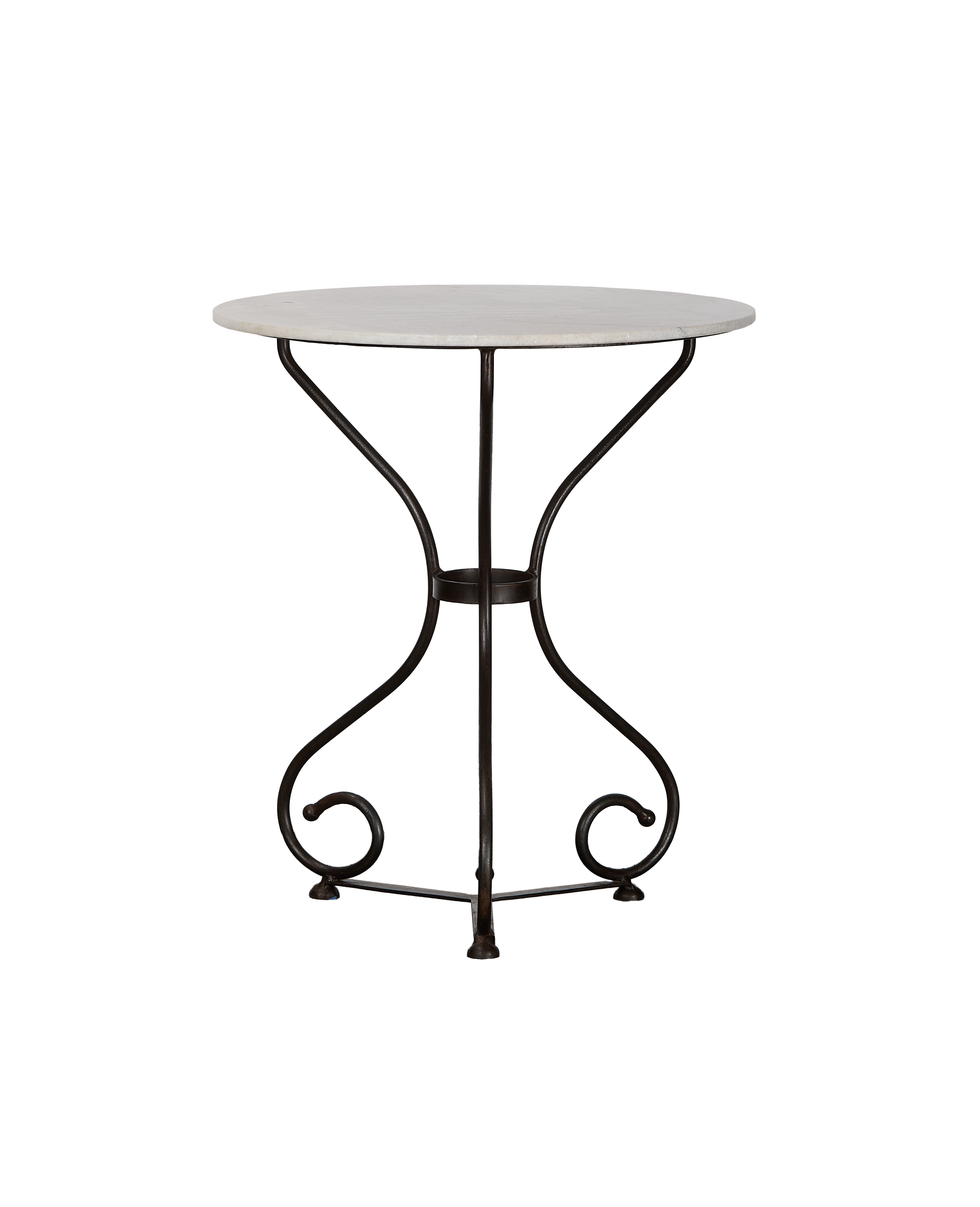 Trellis Marble Bistro Table - Round
