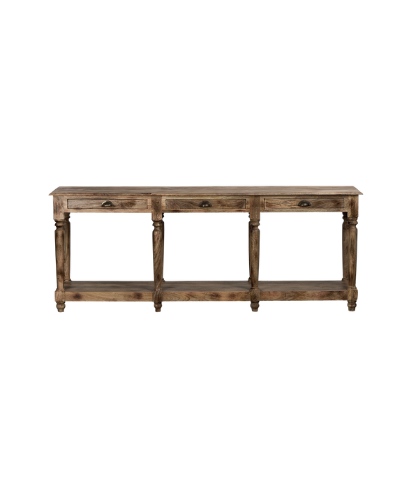 Wood Console - Natural