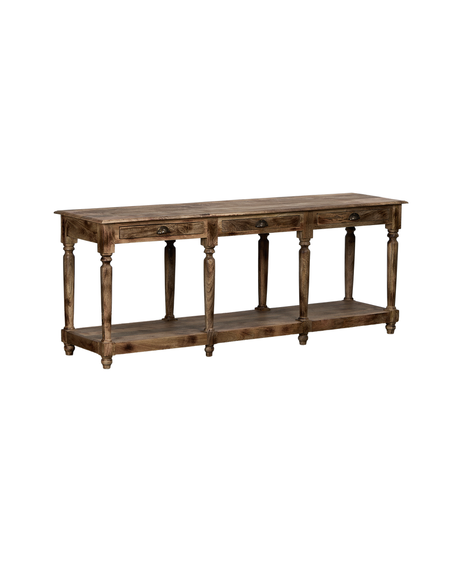 Wood Console - Natural