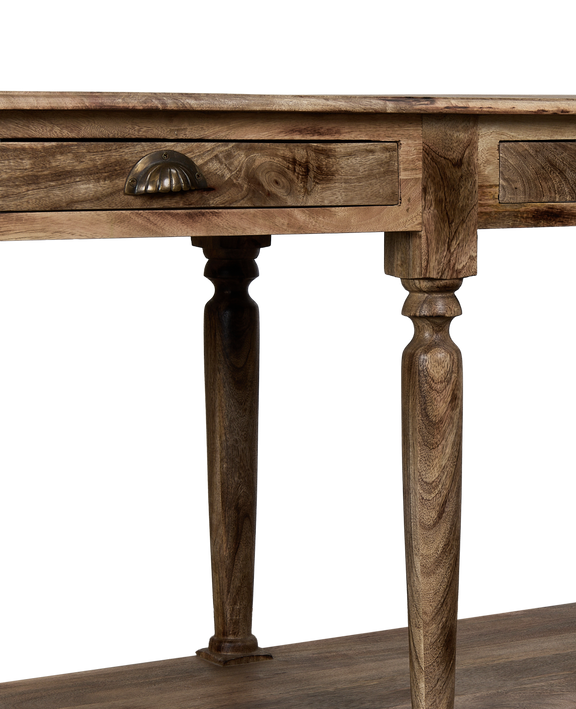 Wood Console - Natural