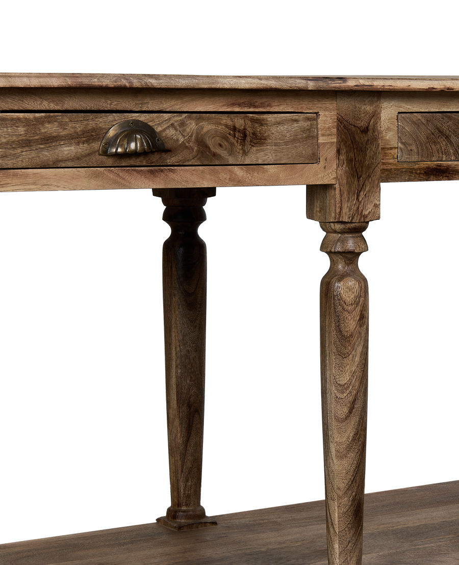 Wood Console - Natural