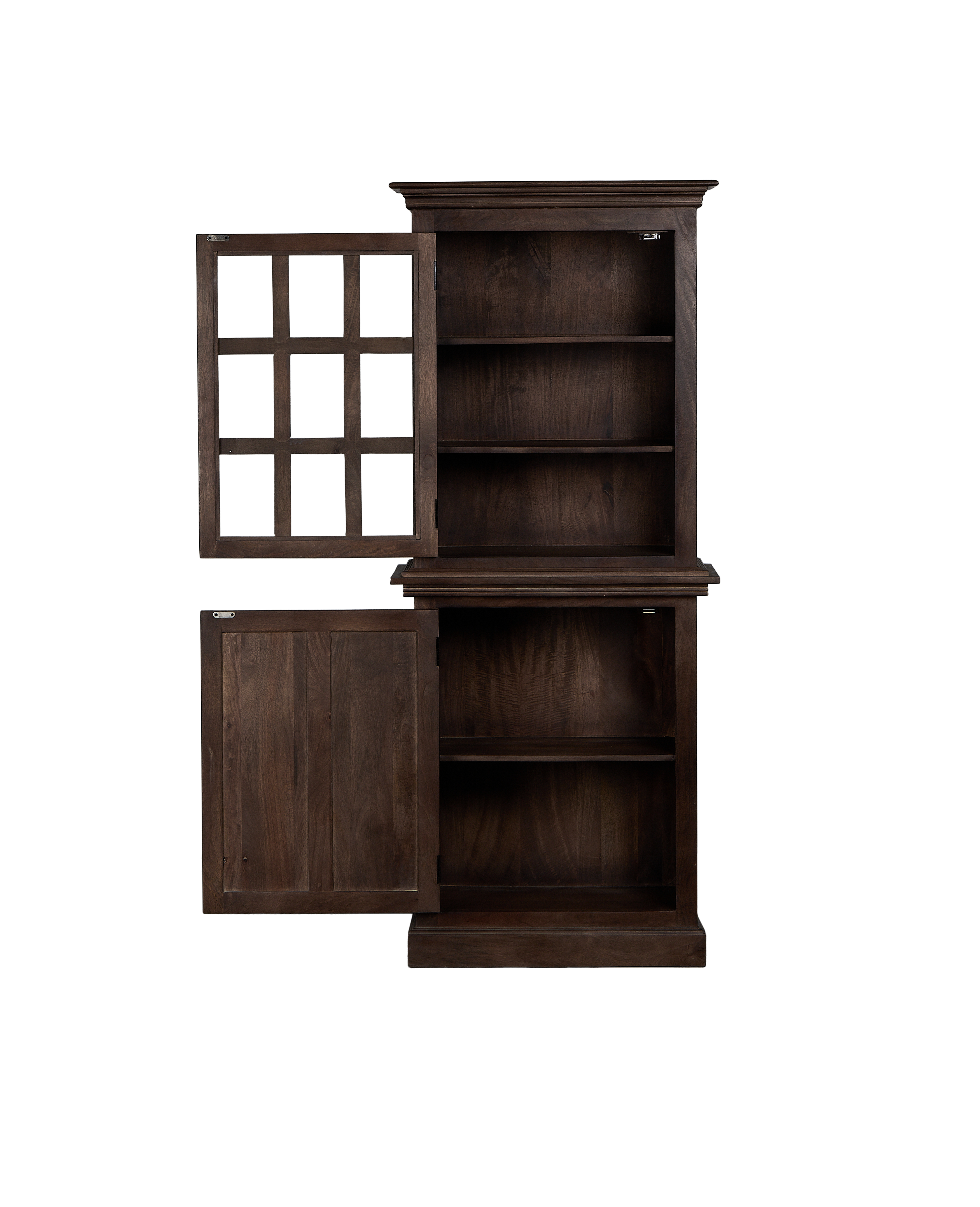 Divided Light Cabinet - Petite