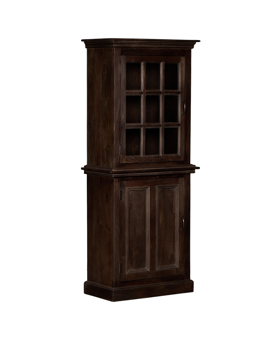 Divided Light Cabinet - Petite
