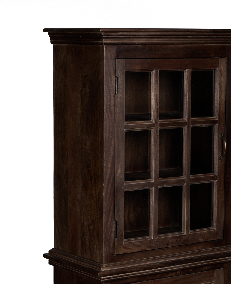 Divided Light Cabinet - Petite