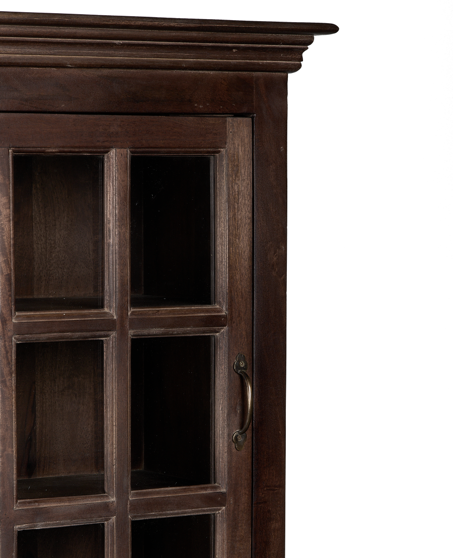 Divided Light Cabinet - Petite