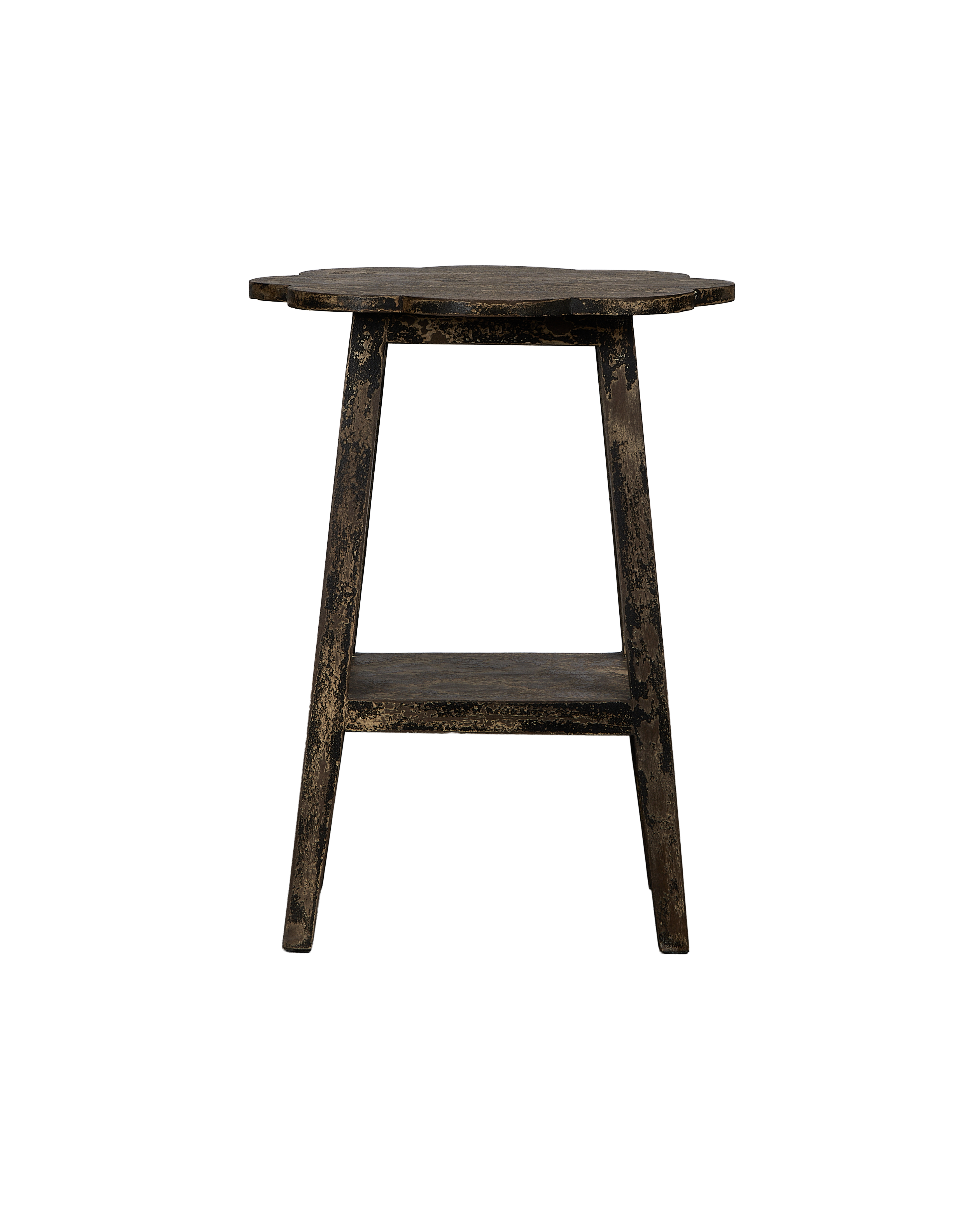 Wood Side Table - Painted