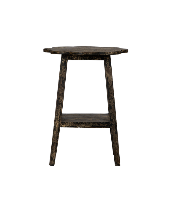 Wood Side Table - Painted