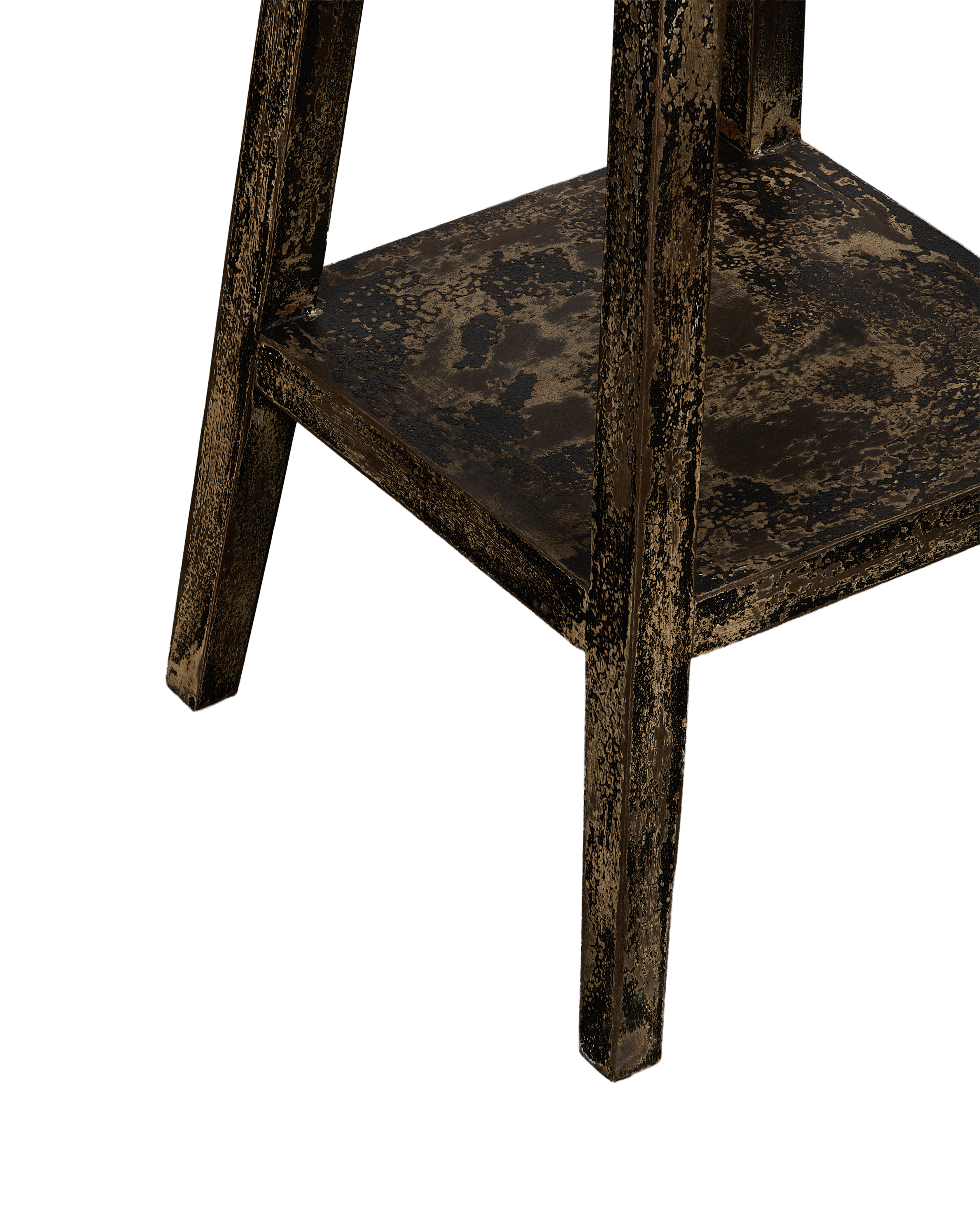 Wood Side Table - Painted