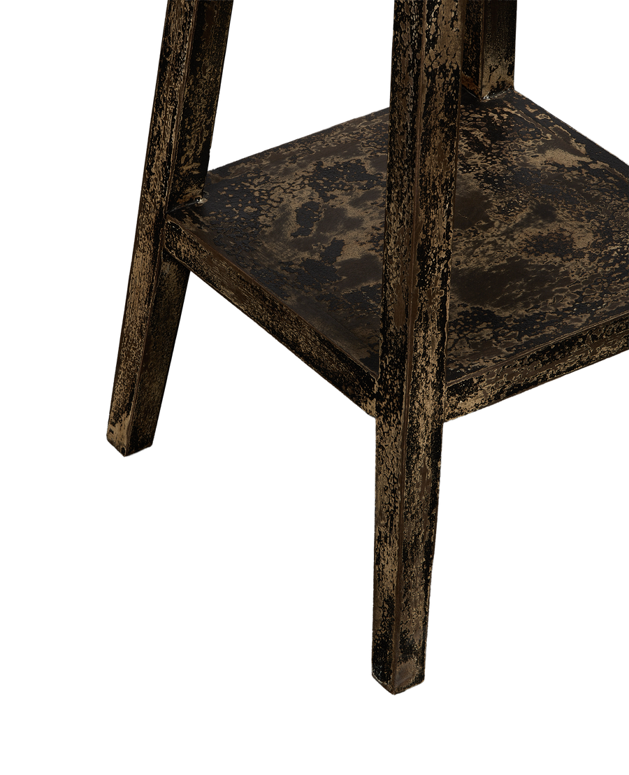 Wood Side Table - Painted