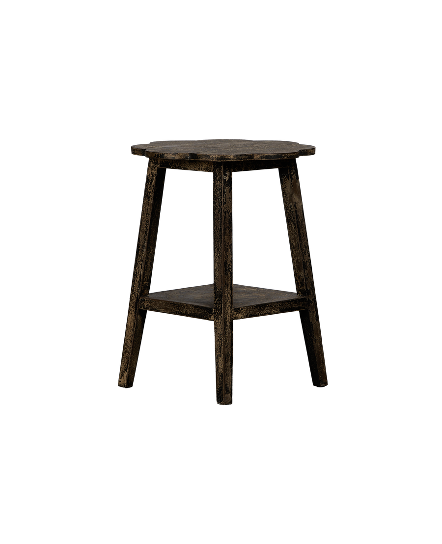 Wood Side Table - Painted