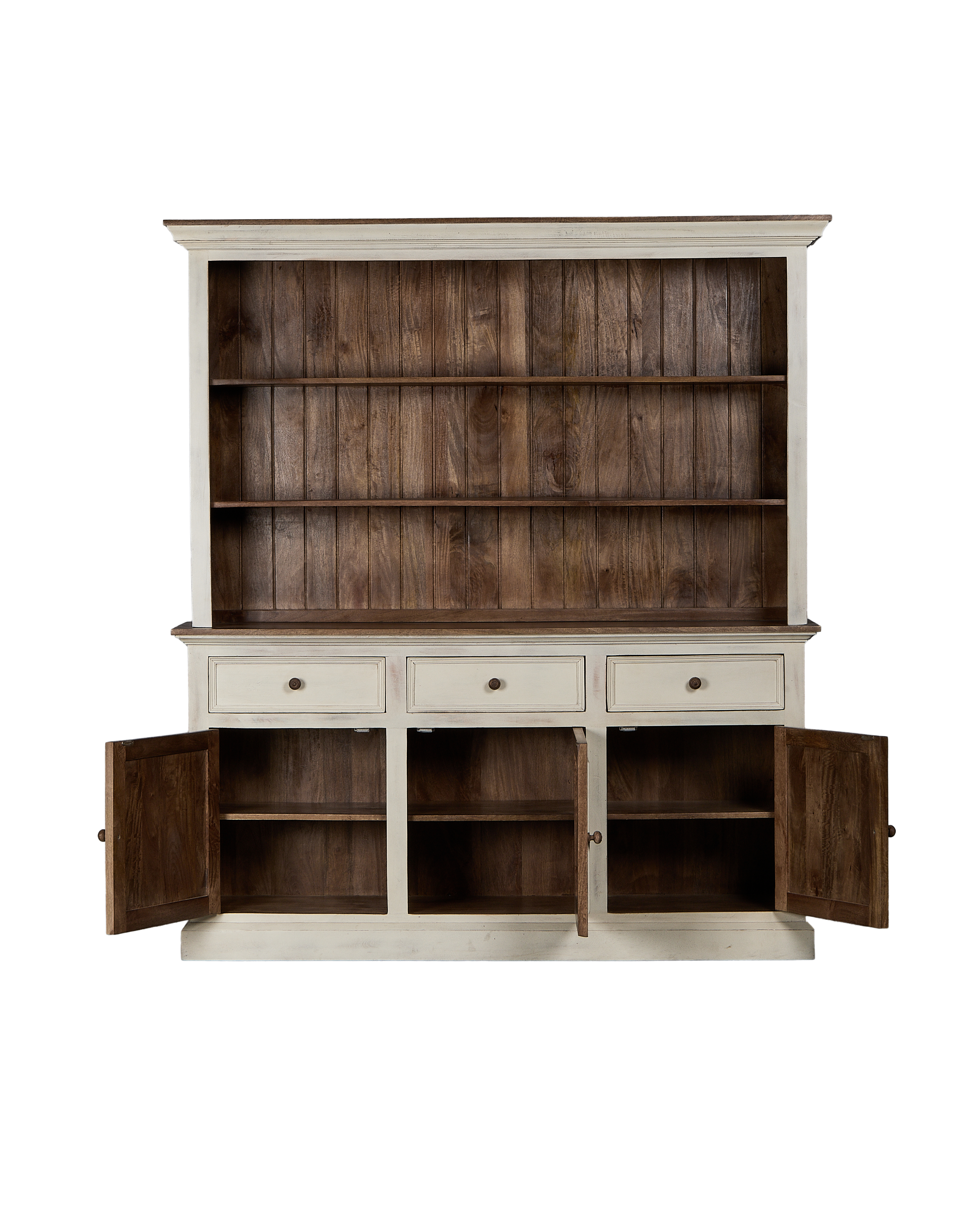 Montagne Two-Piece Storage Cabinet