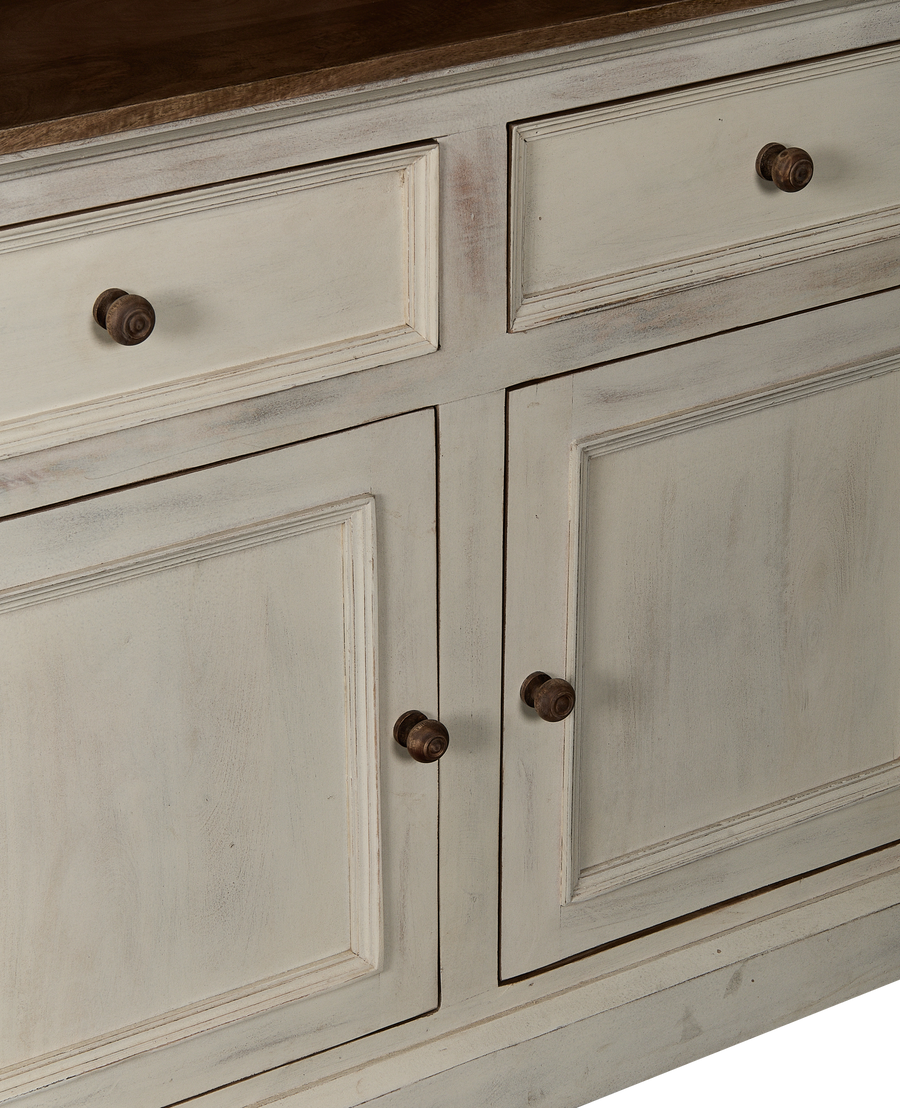 Montagne Two-Piece Storage Cabinet