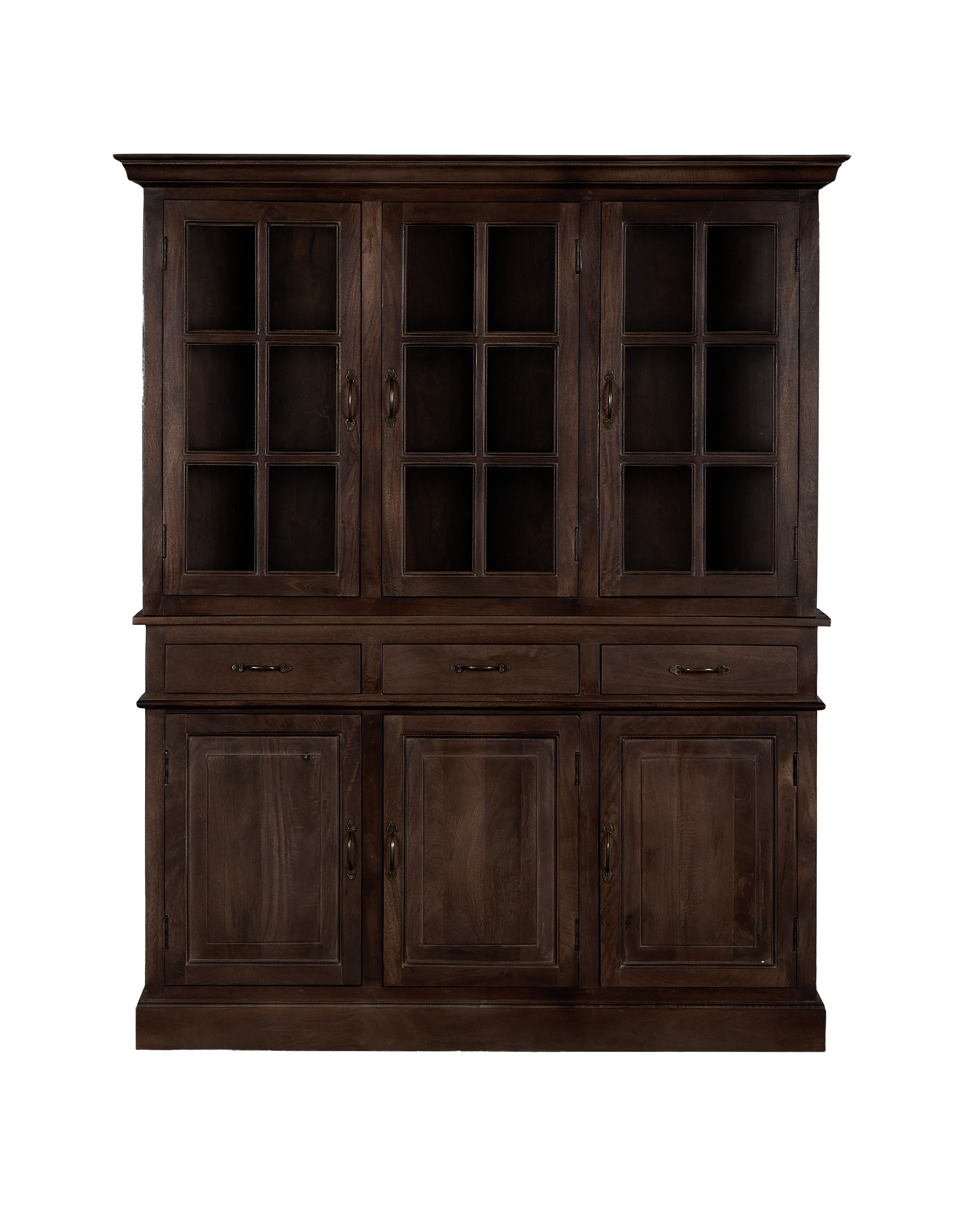 Abbey Two-Piece Display Cabinet