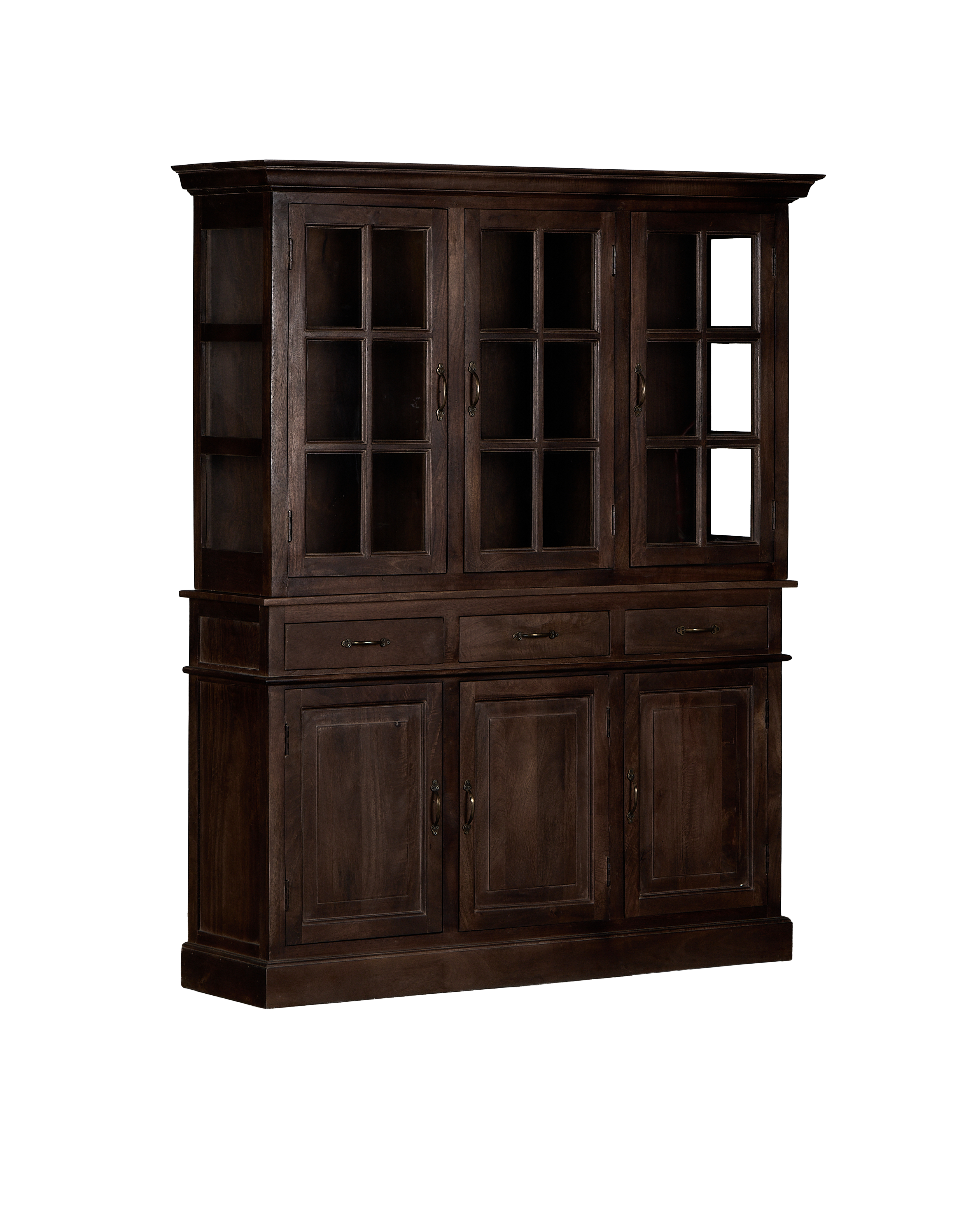 Abbey Two-Piece Display Cabinet